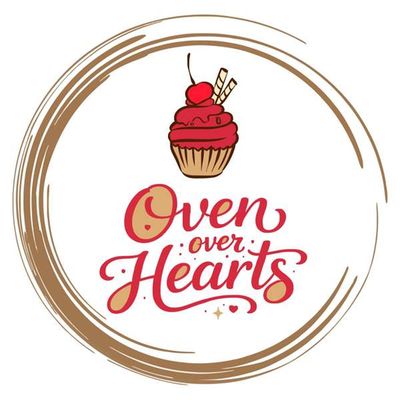 Oven over Hearts — home bakery logo
